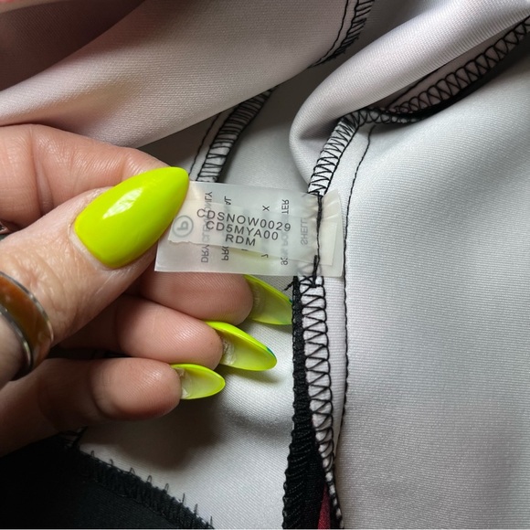 Calvin Klein Scuba Knit Black Floral Sheath Dress Career Wedding Guest Stretch - Picture 8 of 11